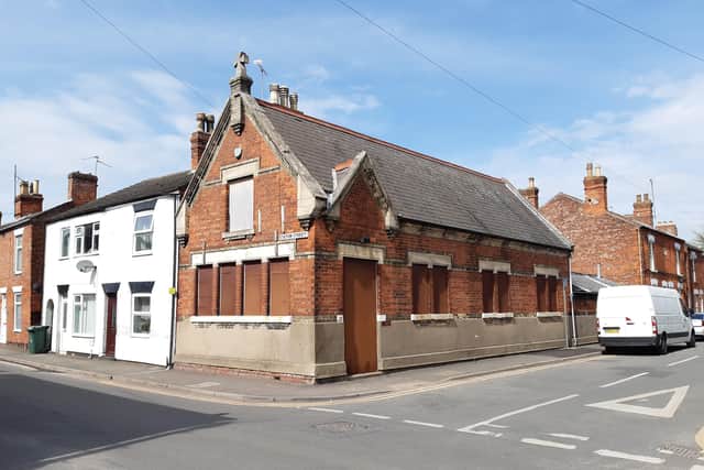 The Restore Church at the junction of Station Street and Tower Street.