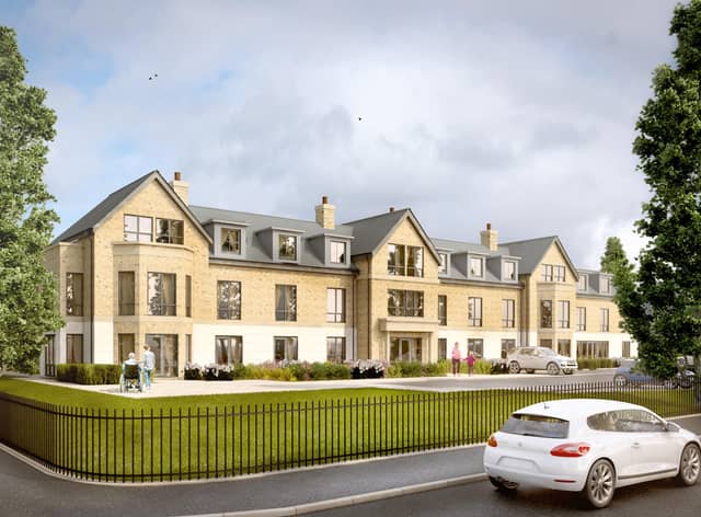 An artist's impression of the development.