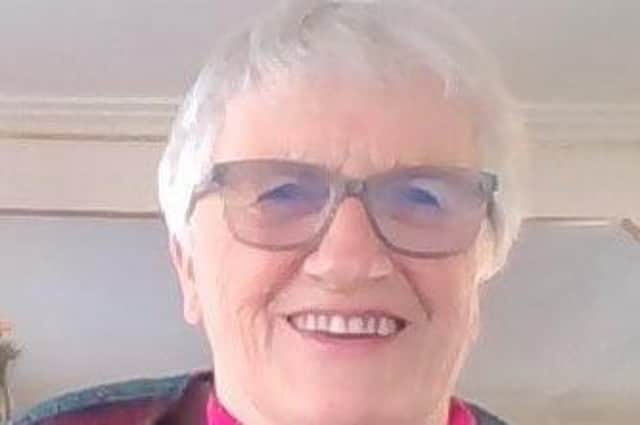 Wartime history student Marjorie. EMN-220414-174524001