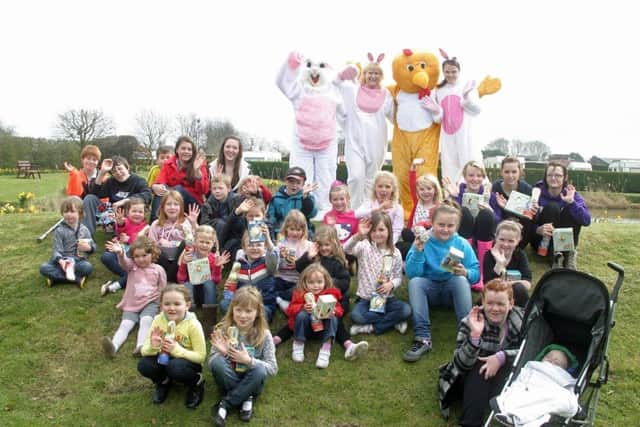 A bunny hunt was held at The Elms Touring Caravan Park, Addlethorpe, on Easter Sunday 2012.