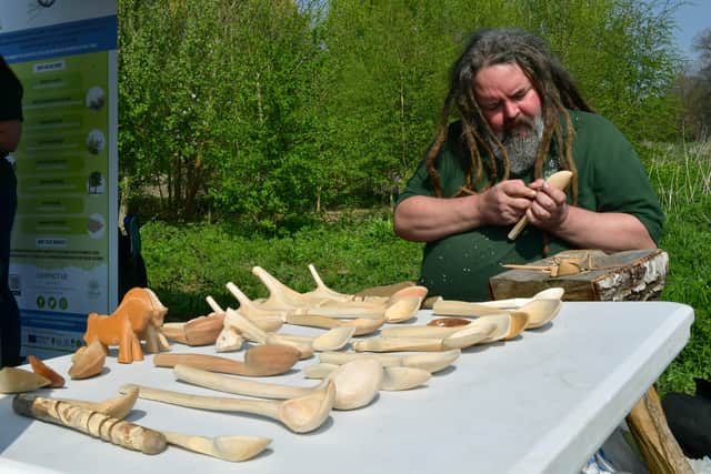 Hill Holt Wood traditional wood craft tutor, Alan Eley EMN-220418-092931001