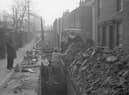 All's well that ends smells - the work taking place in Irby Street, in 1962, which residents hoped would help with flooding and bad smells.