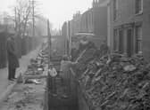 All's well that ends smells - the work taking place in Irby Street, in 1962, which residents hoped would help with flooding and bad smells.