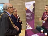 Mayor of Boston Coun Frank Pickett at the 2022 Boston Careers and Jobs Fair.