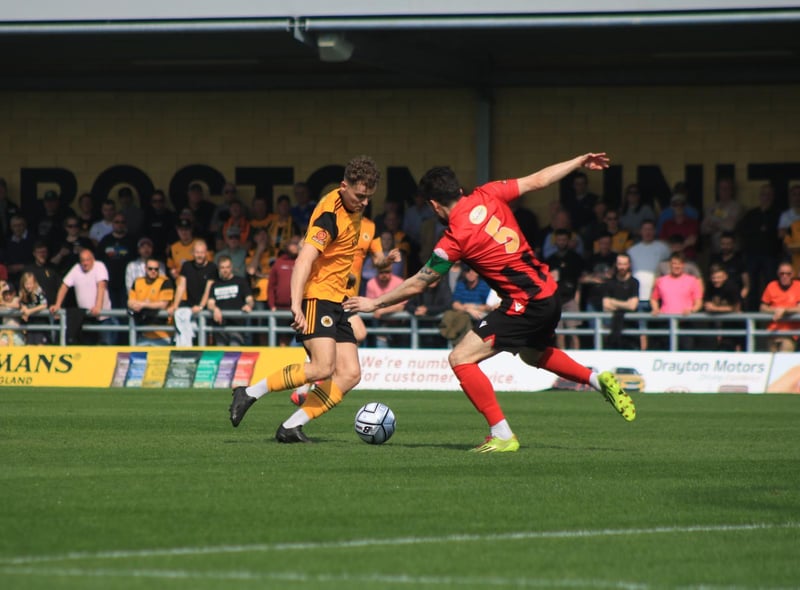 Boston United v Bradford Park Avenue. Photo: Oliver Atkin