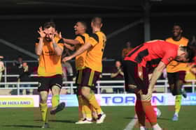 Boston United v Bradford Park Avenue. Photo: Oliver Atkin