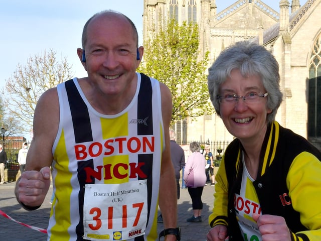 Nicholas Turner (half marathon), Sarah Burton (fun run) EMN-220418-132948001