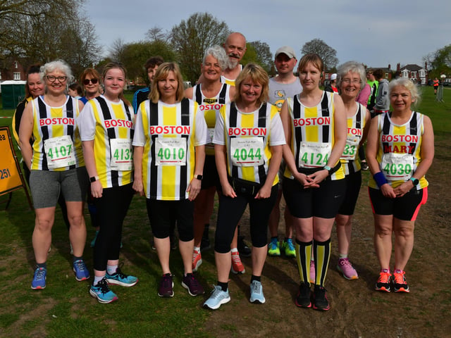 Boston Community Runners taking part in the fun run EMN-220418-133621001