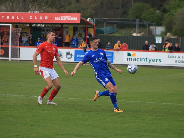 Brackley Town 0 Boston United 1. Photo: Oliver Atkin