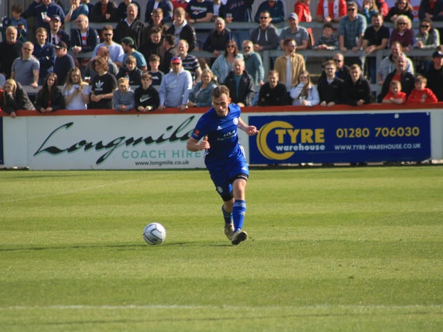 Brackley Town 0 Boston United 1. Photo: Oliver Atkin