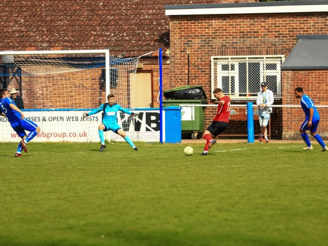 Boston Town v Sleaford Town Photo: Craig Harrison
