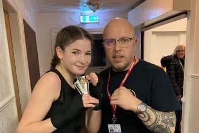 Amber Barry will be among the local fighters.