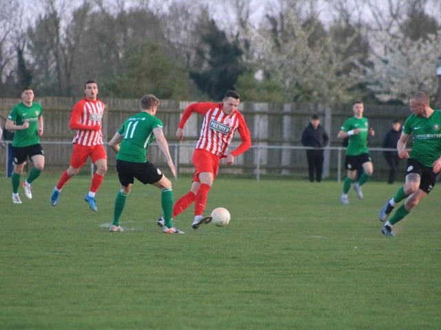 Sleaford Town 1 Anstey Nomads 0. Photo: Oliver Atkin