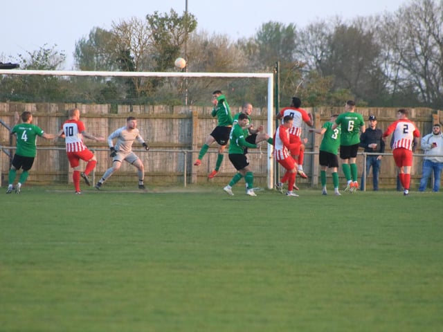Sleaford Town 1 Anstey Nomads 0. Photo: Oliver Atkin