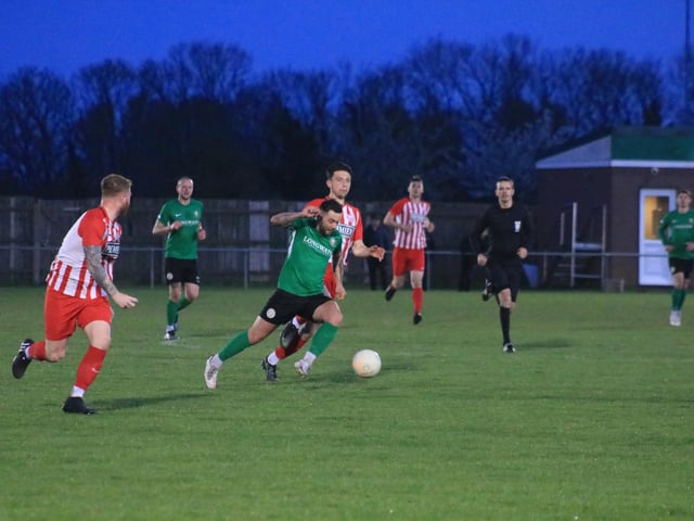 Sleaford Town 1 Anstey Nomads 0. Photo: Oliver Atkin