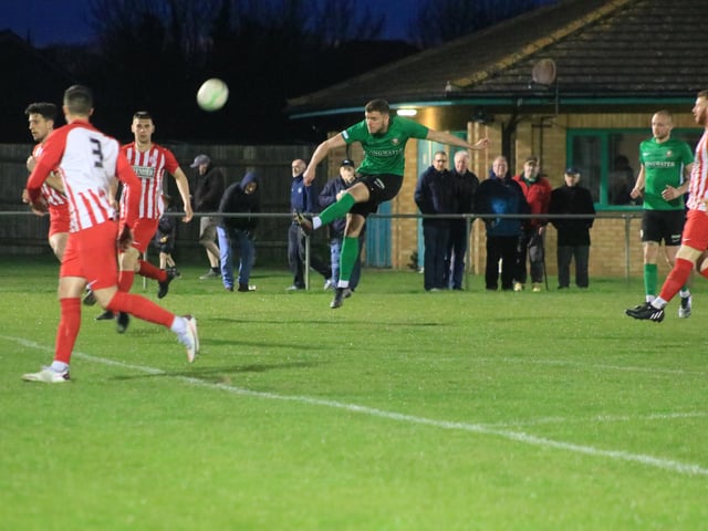 Sleaford Town 1 Anstey Nomads 0. Photo: Oliver Atkin
