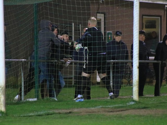 Sleaford Town 1 Anstey Nomads 0. Photo: Oliver Atkin