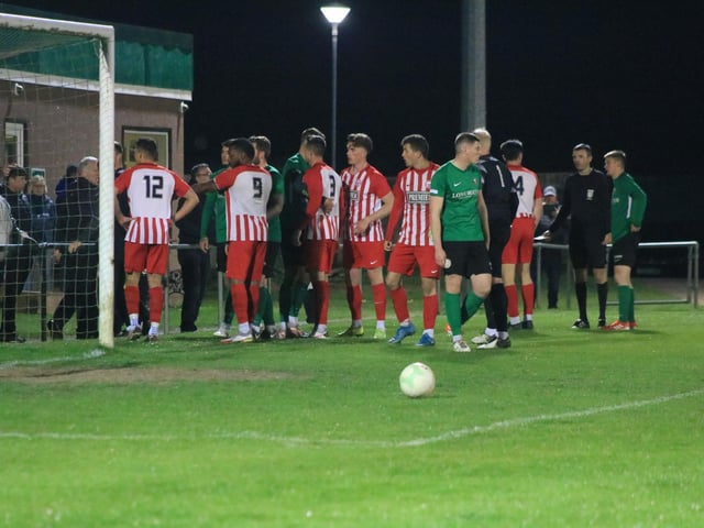 Sleaford Town 1 Anstey Nomads 0. Photo: Oliver Atkin