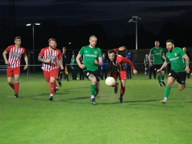 Sleaford Town 1 Anstey Nomads 0. Photo: Oliver Atkin