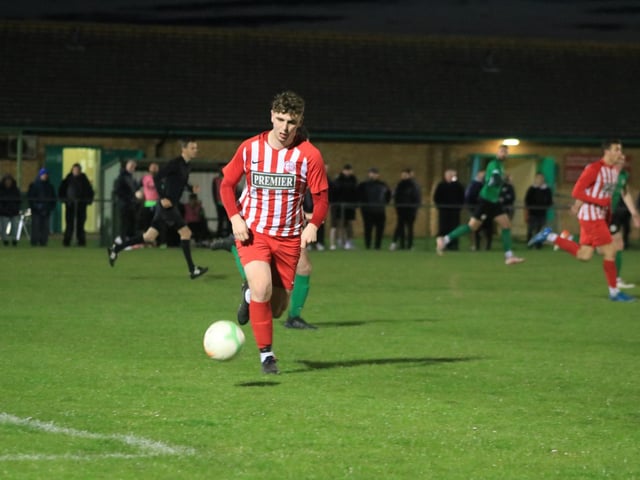 Sleaford Town 1 Anstey Nomads 0. Photo: Oliver Atkin