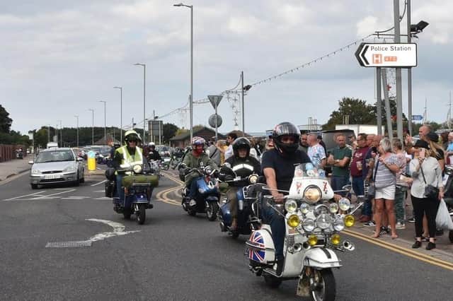 The Scooter Weekender is roaring into town in May. Photo: Barry Robinson.