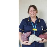 Specialist nurse Clare Robinson