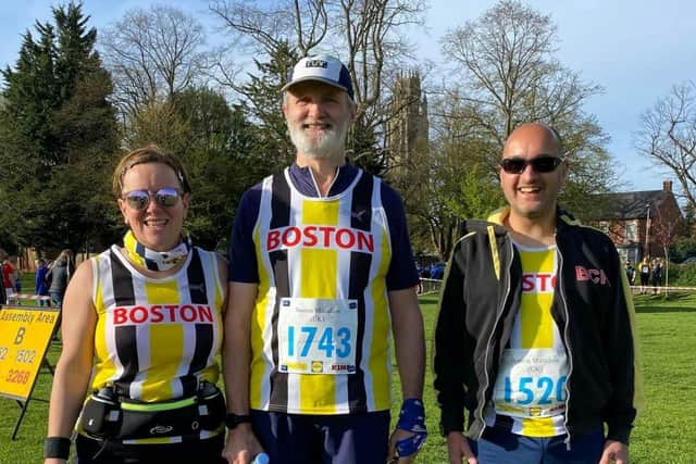 Some of the Boston competitors.