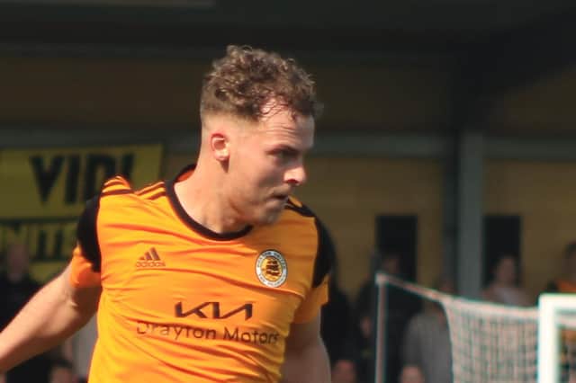 Jake Wright jnr opened the scoring. Photo: Oliver Atkin