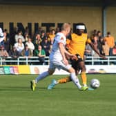 Boston United v AFC Fylde. Photo: Oliver Atkin