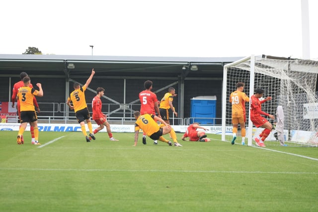 Boston United versus Gloucester City. Photo: Oliver Atkin