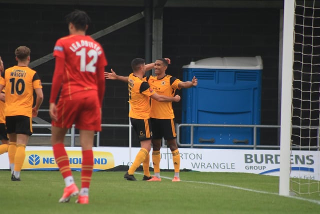 Boston United versus Gloucester City. Photo: Oliver Atkin