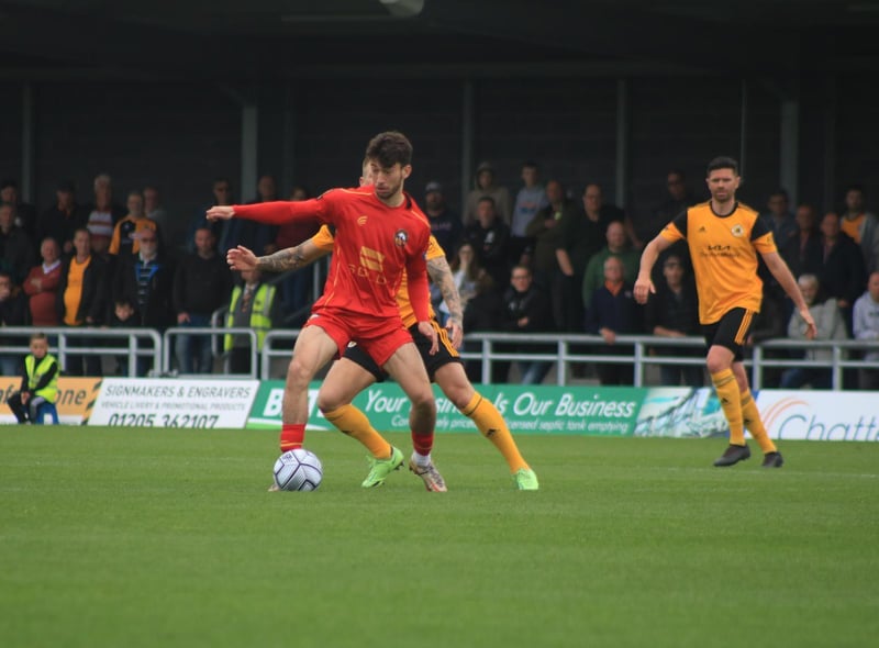 Boston United versus Gloucester City. Photo: Oliver Atkin