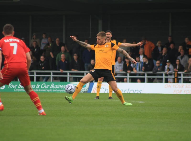 Boston United versus Gloucester City. Photo: Oliver Atkin