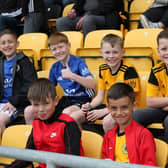 Supporters watch Boston United versus Gloucester City. Photo: Oliver Atkin