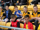 Supporters watch Boston United versus Gloucester City. Photo: Oliver Atkin