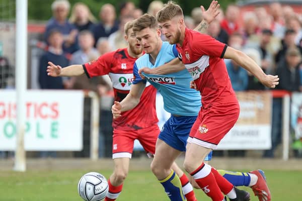 Kettering Town and Alfreton Town are both vying for seventh. Photo: Peter Short