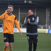 Cox, pictured with Shane Byrne, says the Pilgrims are facing a 'cup final'.