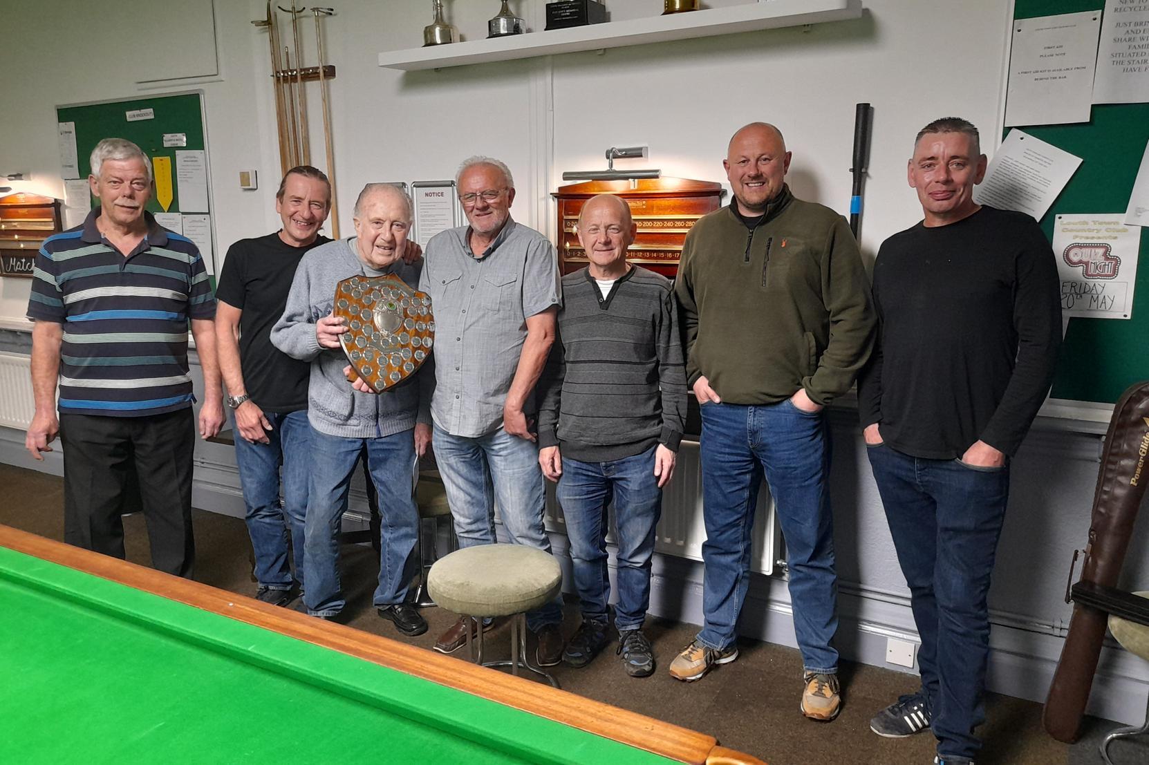 Louth Travel Centre win Jubilee Snooker Teams Knockout tournament