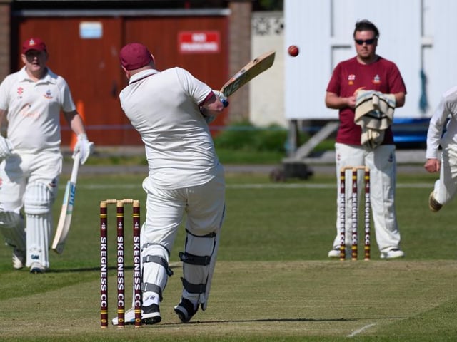Skegness CC 2nds v Uffington. Photo: Wayne Lagden