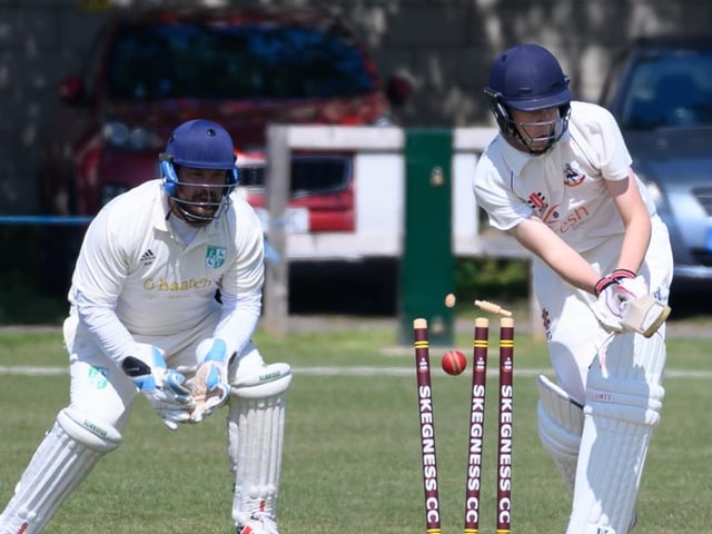 Skegness CC 2nds v Uffington. Photo: Wayne Lagden