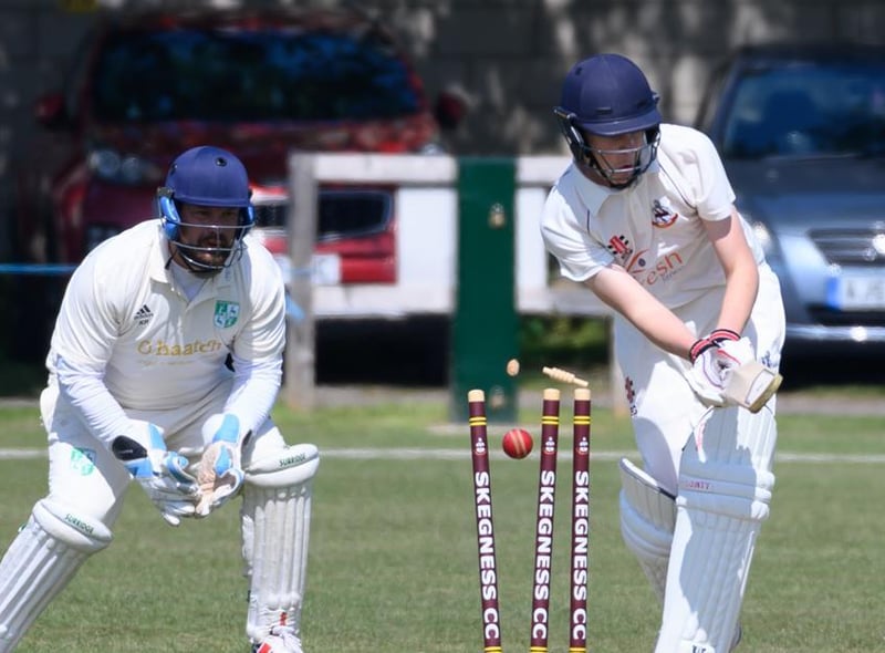 Skegness CC 2nds v Uffington. Photo: Wayne Lagden