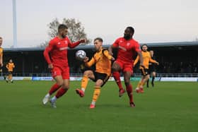 The Pilgrims will face Kidderminster tomorrow. Photo: Oliver Atkin