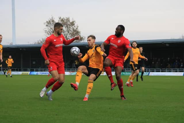 The Pilgrims will face Kidderminster tomorrow. Photo: Oliver Atkin