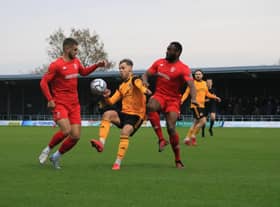 The Pilgrims will face Kidderminster tomorrow. Photo: Oliver Atkin