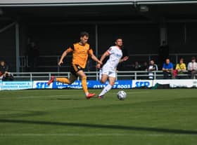 Boston United and Fylde will meet on Sunday. Photo: Oliver Atkin