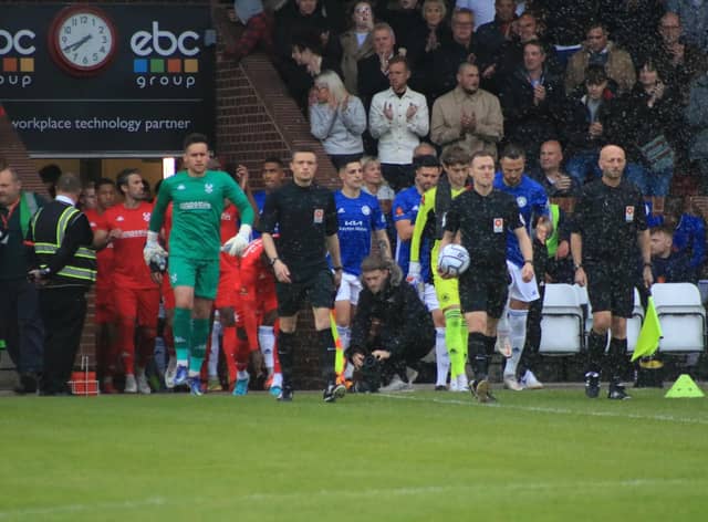 Kidderminster Harriers v Boston United. Photo: Oliver Atkin