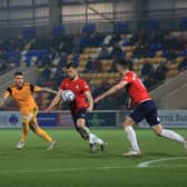 York City entertain Boston United. Photo: Oliver Atkin