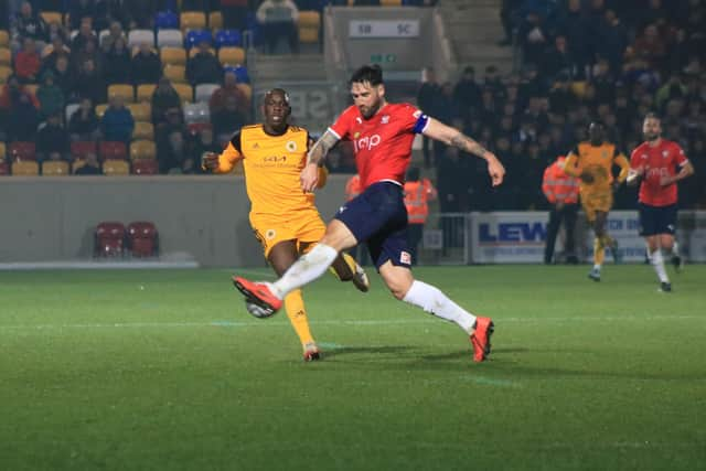 Ntumba Massanka will return to former club York City. Photo: Oliver Atkin