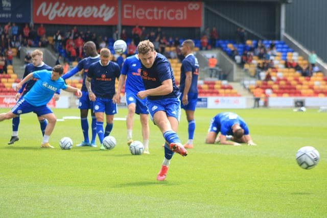 York City v Boston United. Photo: Oliver Atkin