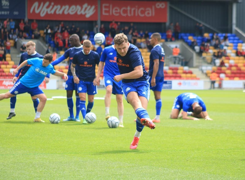 York City v Boston United. Photo: Oliver Atkin